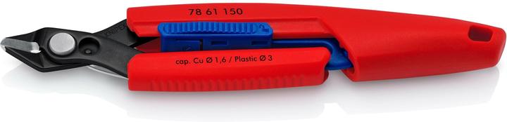 Knipex Slim Knips Werkzeugstahl (150 mm)