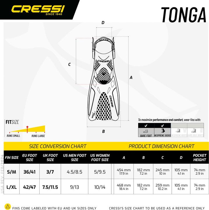 Actual product image Cressi Tonga
