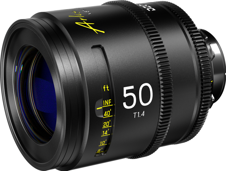 Image du produit Dzofilm Arles 50mm FF/VV Prime Cine Lens (PL mount, meter) (PL, Plein format)