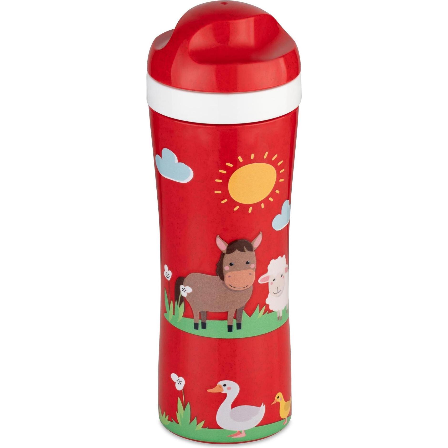 Koziol, Trinkflasche + Thermosflasche, (0.43 l)