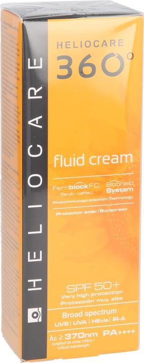 Actual product image Heliocare 360° Fluid Cream (Sun cream face, SPF 50, 50 ml)