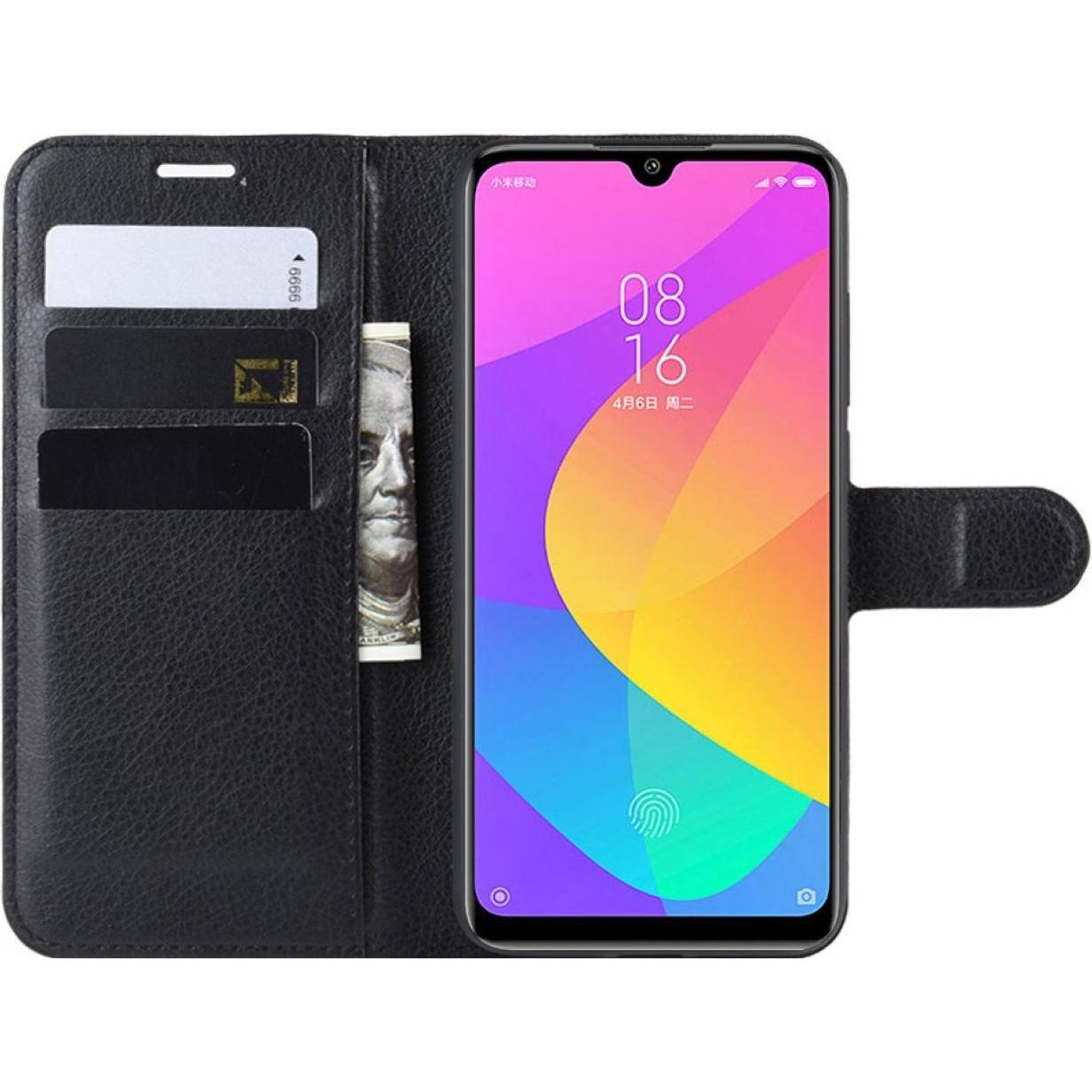 Thumbnail - Screenguard Xiaomi Mi A3 Leather Guard Lederhülle (Xiaomi Mi A3), Smartphone Hülle, Schwarz