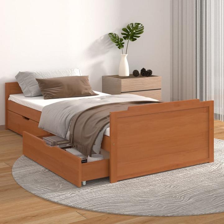 Produktbild vidaXL Bettgestell (90 x 200 cm)
