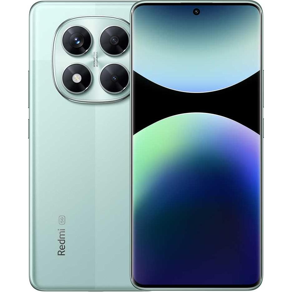 Xiaomi Redmi Note 14 Pro 5G 12/512GB Coral Green MZB0IMREU (512 GB, Green, 6.67", Dual SIM, 5G), Sma