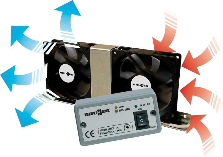 Image du produit Brunner Kit de ventilation pour réfrigérateur Vento electric