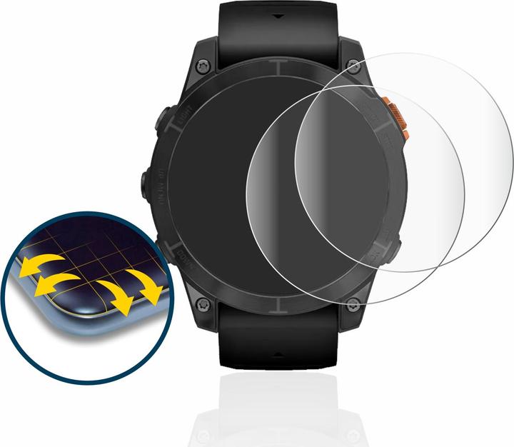 Actual product image BROTECT Full-Cover Protector (Garmin Fenix 7 Pro Solar)