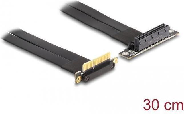 Actual product image Delock Riser card PCI Express x4 connector angled 90° to x