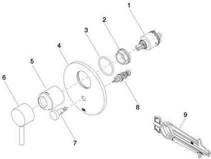 Immagine prodotto Dornbracht Miscelatore monocomando Dornb UP META con deviatore cromo
