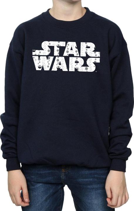 Produktbild Star Wars Christmas Logo Sweatshirt Jungen (140, 146)