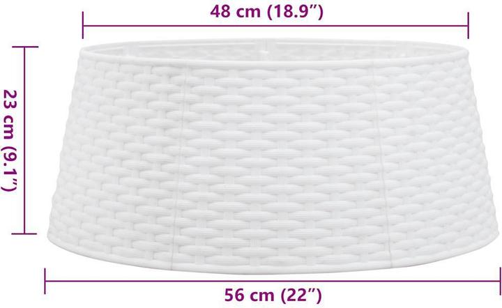 Immagine prodotto vidaXL Weihnachtsbaum-Rock