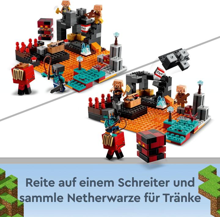 Actual product image LEGO The Nether Bastion (21185, LEGO Minecraft)