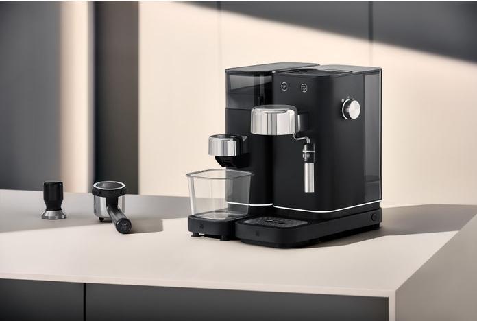 Produktbild WMF Lumero Espresso Siebträgermaschine, Deep Black