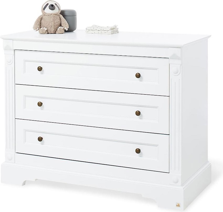 Immagine prodotto Pinolino Kinderzimmer-Set 'Emilia' breit inkl. Wandregal, 3-tlg. (Armadi bambini)