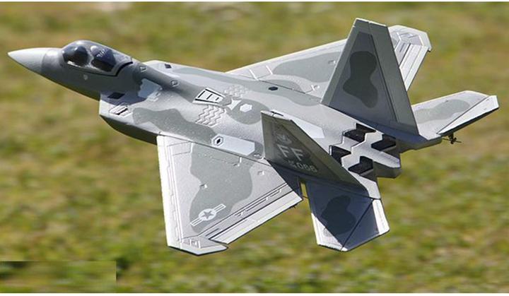 Productafbeelding Amewi AMXFlight F-22 Raptor 717mm Elektromotor Jet Model PNP (Jet)