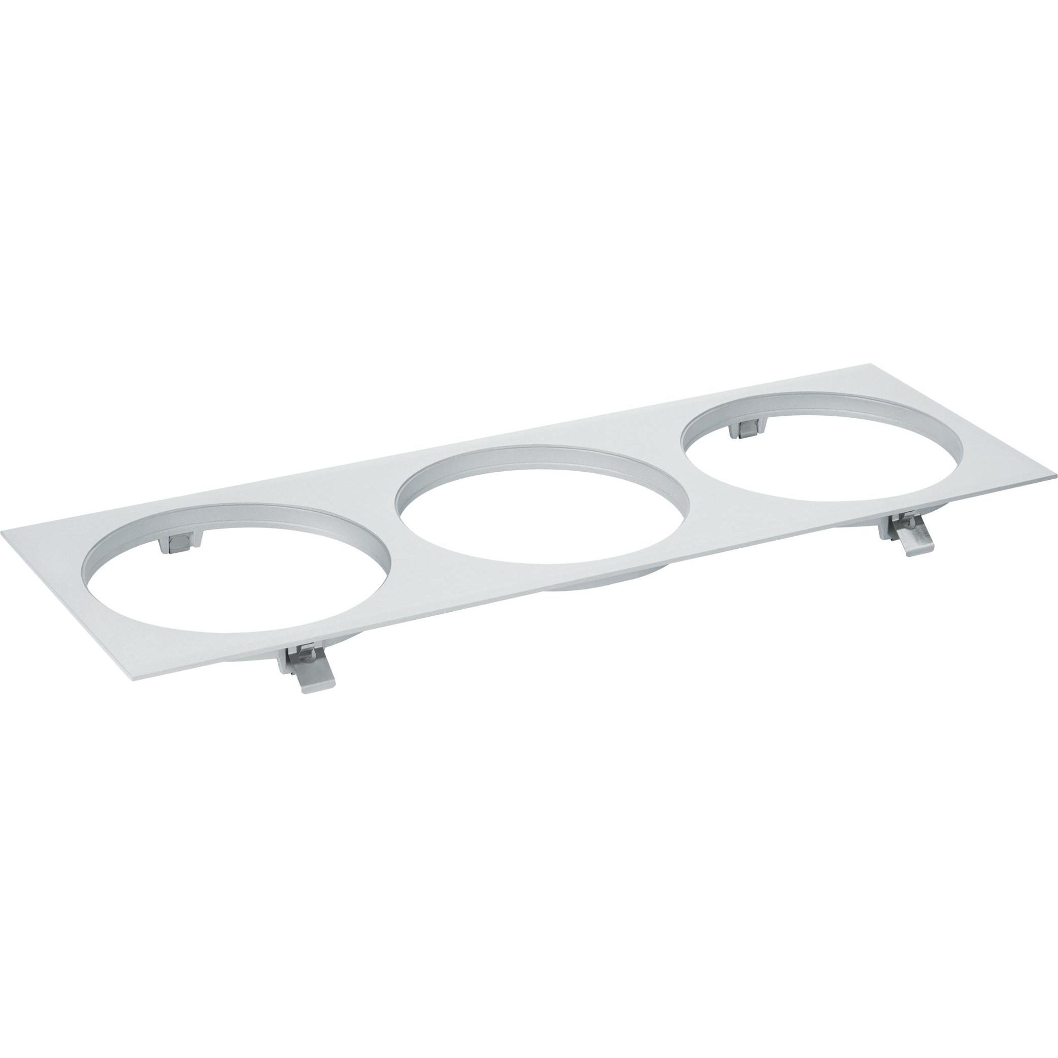 EGLO, Lampada a sospensione, 60914 IN111/3SQ Cornice di montaggio 468x165mm argento