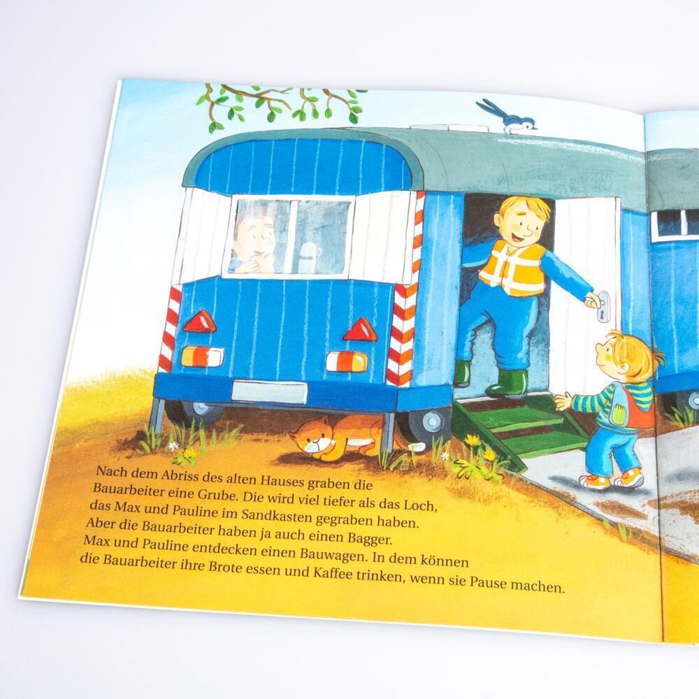 Thumbnail - LESEMAUS 12: Max auf der Baustelle, Kinderbücher von Christian Tielmann