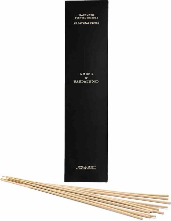 Cereria Molla CM-Set 20 Encens Ambre et Bois de Santal