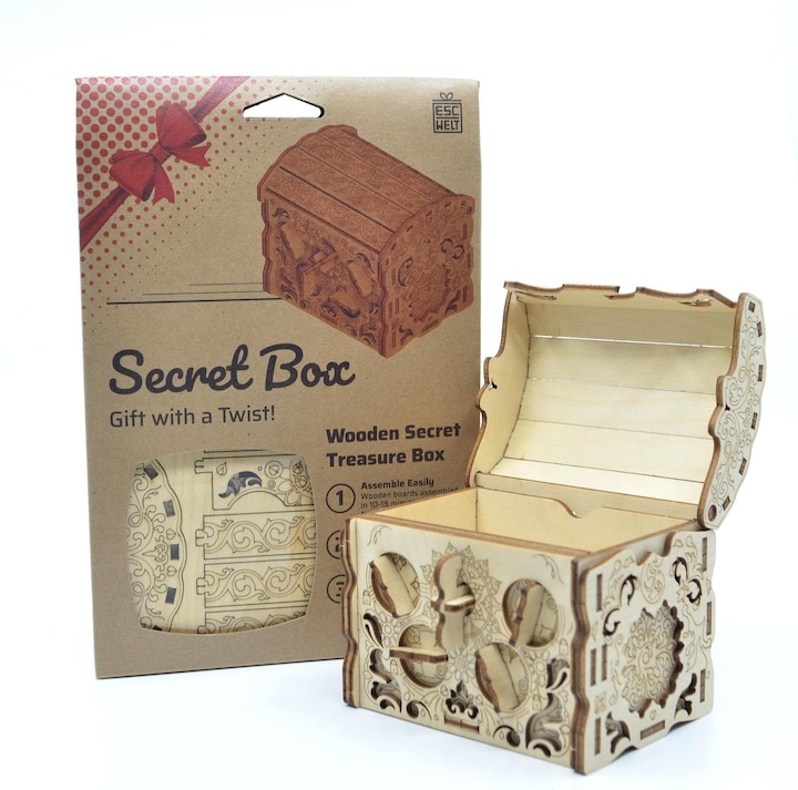 Immagine prodotto Escape Welt Scatola segreta ""Tesoro"" - Kit scatola puzzle (Tedesco)