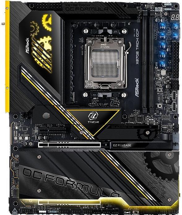 AsRock X870E Taichi OCF AM5 ATX HDMI/USB-C DDR5 (AM5, AMD X870E, ATX, E-ATX)
