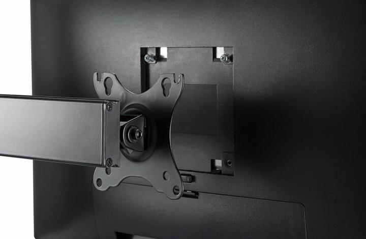 Produktbild Gembird Stojak biurkowy na dwa monitory z regulacją wysokości 17-27inch do 6kg (Tisch, 27", 6 kg)