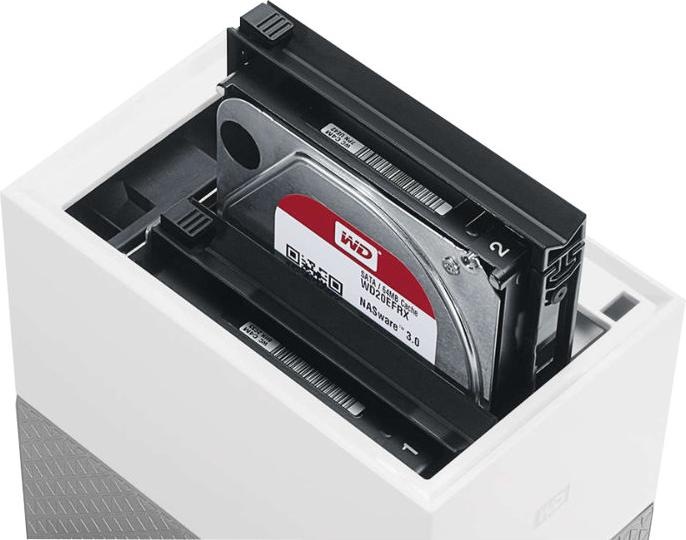Actual product image WD My Cloud Home Duo (2 x 4 TB, WD Red)