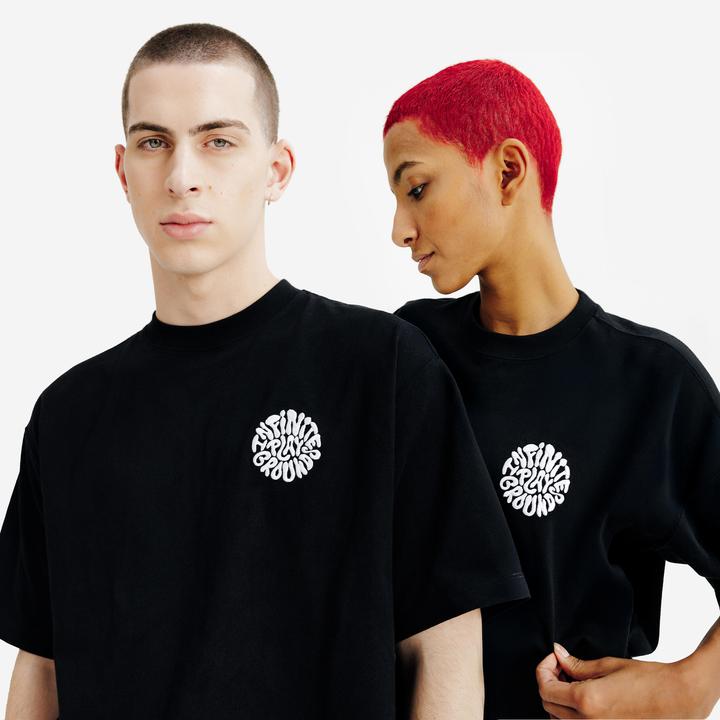 Produktbild Decathlon T-Shirt unisex grafisch - Relax schwarz (S)