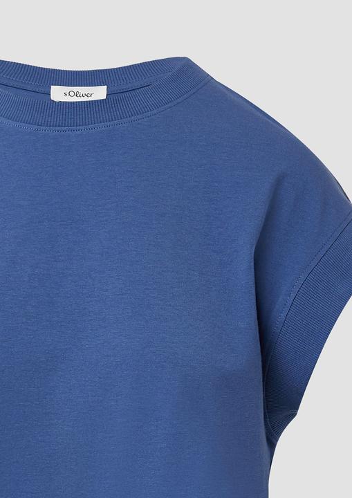 Produktbild S.Oliver T-Shirt T-Shirt im Relaxed Fit mit überschnittenen Schultern (36)