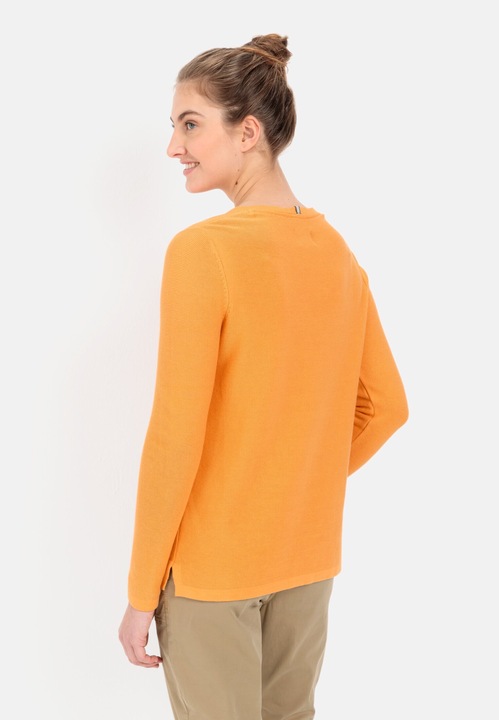 Image du produit Camel Active Pull en maille fine avec encolure en V (S)