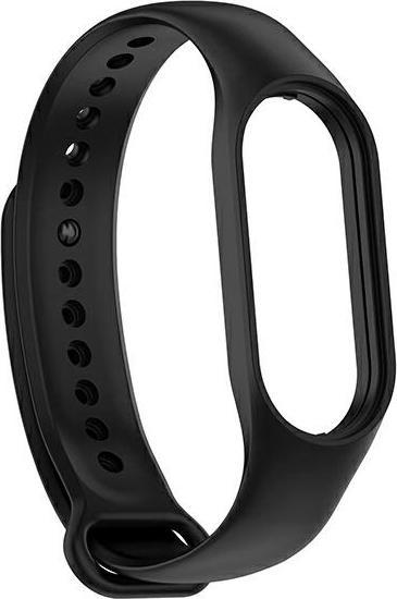 Actual product image Beline pasek Mi Band 7/6/5 czarny/black (Silicone, Plastic)