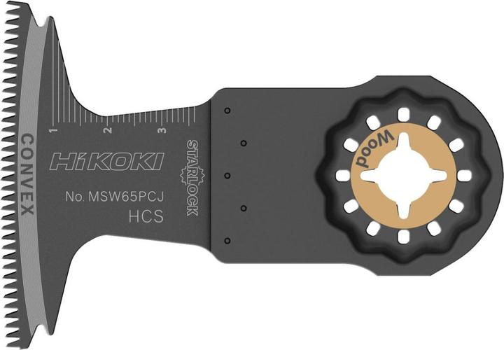 Produktbild Hikoki Zubehör 782739 Multitool-Klinge Holz HCS STARLOCK MSW65PCJ