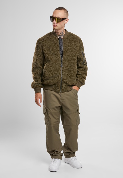 Actual product image Brandit MA1 Sherpa Jacket - 177051 (L)