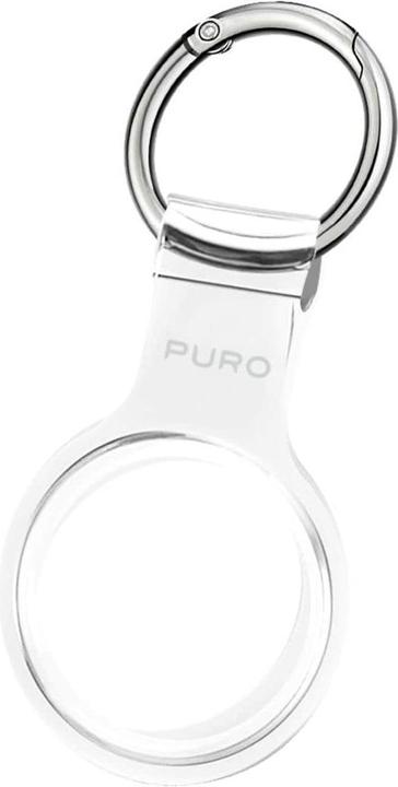 Produktbild Deltaco Puro NUDE Apple Airtag key ring with case - Transparent (Apple)