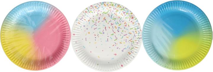 Partyteller aus Papier 23cm, 10 Stk. (10x)