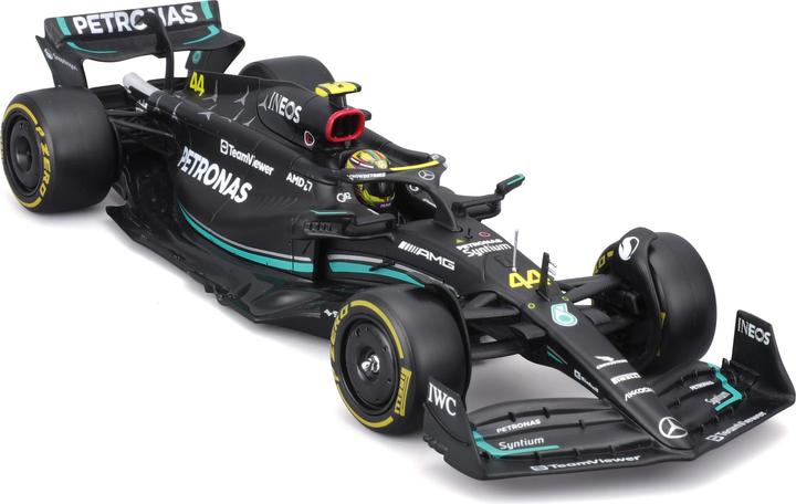 Actual product image Bburago Mercedes-AMG F1 W14 E Perf. Hamilton 2023