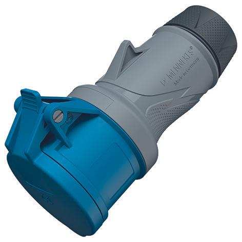 Mennekes, Spina + Connettore, Accoppiamento CEE PTX R (CEE 16/6)