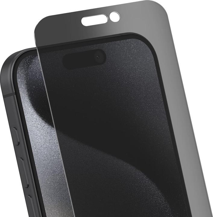 Immagine prodotto Eiger Mountain Glass Black (1 pz., Apple iPhone 15, Apple iPhone 15 Pro, Apple iPhone 16)