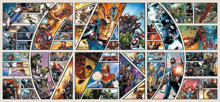 Image du produit Trefl Marvel - Across the Comic Universe (en anglais) (9000 pièces)