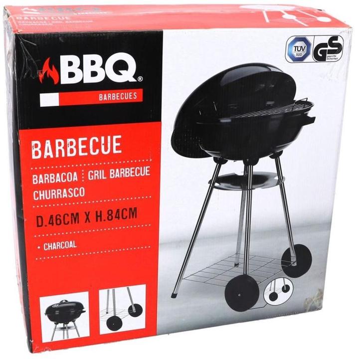 Actual product image BBQ Collection Ball Grill Charcoal barbecue on wheels Ø 46 Cm