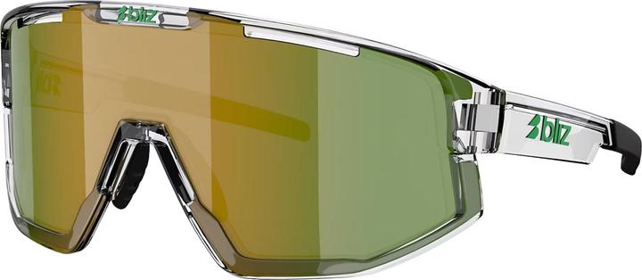 Brown W Green Multi, Transparent White