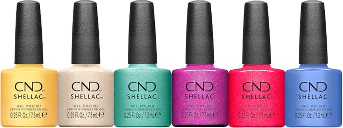 Produktbild CND Schellack Sonnenuhr It Up 7.3ml (Gelb, Base Coat)