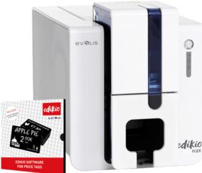 Productafbeelding Evolis Edikio Flex Prijskaart Sol. 100 lange kaarten zwarte kaarten - Printer - Gekleurd (300 dpi)