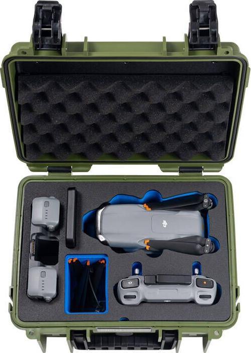 Productafbeelding B&W International B&W DJI Air 3 Koffer Type 3000 bruin groen (Drone koffer, DJI Air 3)