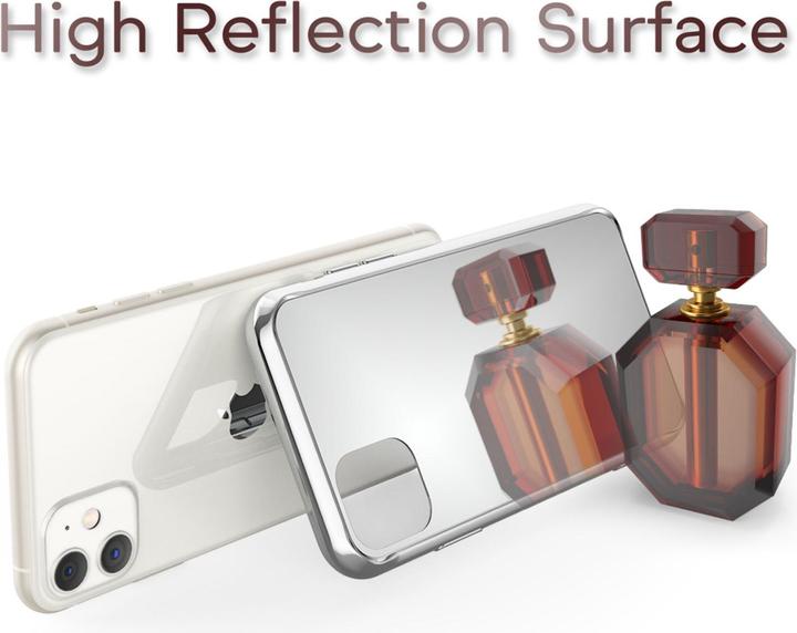 Actual product image Nalia Mirror tempered glass cover (Apple iPhone 11)