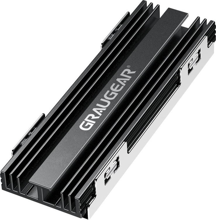 Actual product image Graugear M.2 NVMe SSD Heat Sink for PlayStation 5 Memory Expansion