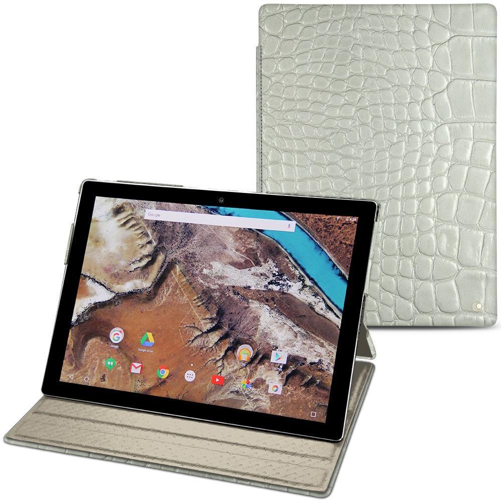 Noreve Lederschutzhülle vertikal (Pixel C), Tablet Hülle, Beige