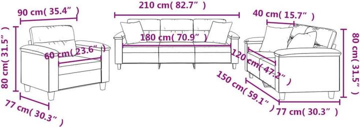 Produktbild vidaXL Hansjarg (Polstergruppe)