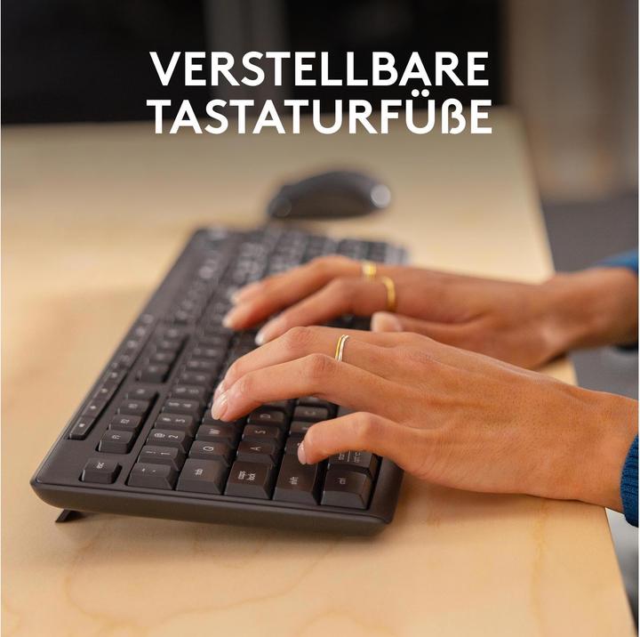 Image du produit Logitech MK370 Combo (Suisse (QWERTZ), Sans fil)