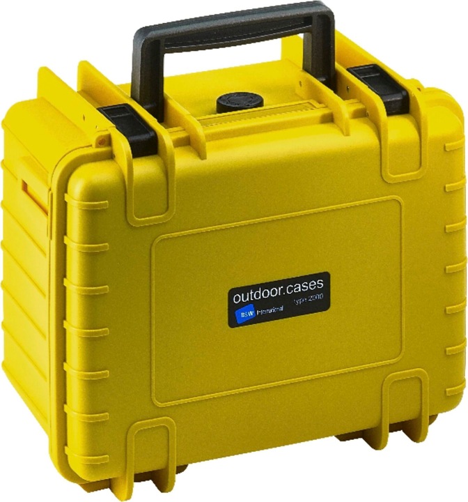 Immagine prodotto B&W International B&W DJI Action 3 Custodia giallo 2000/Y/Action3 (Custodia per drone)