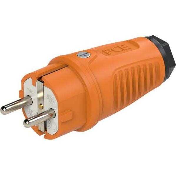 PCE, Netzstecker + Netzkupplung, Taurus2 Gummi-Stecker nat IP54 0511-os