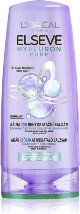 Actual product image L'Oréal Professionnel - Elseve Hyaluron Pure Balm - Balm for hair with oily roots and dry ends 300 (300 ml, Liquid shampoo)